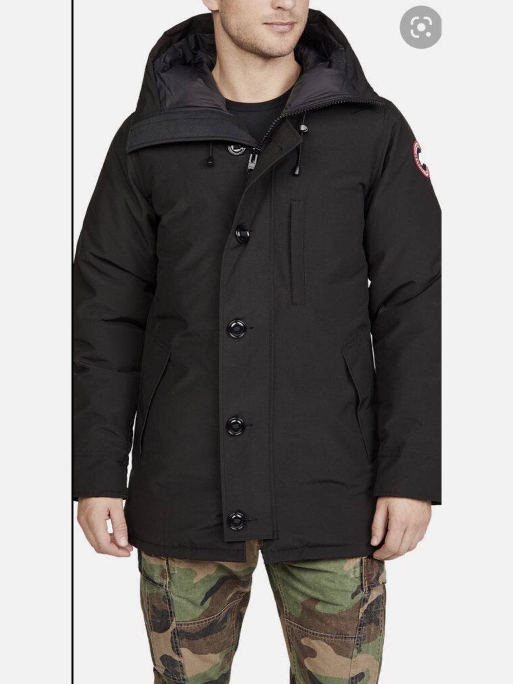Canada Goose Chateau Parka Good Used condition black XXL